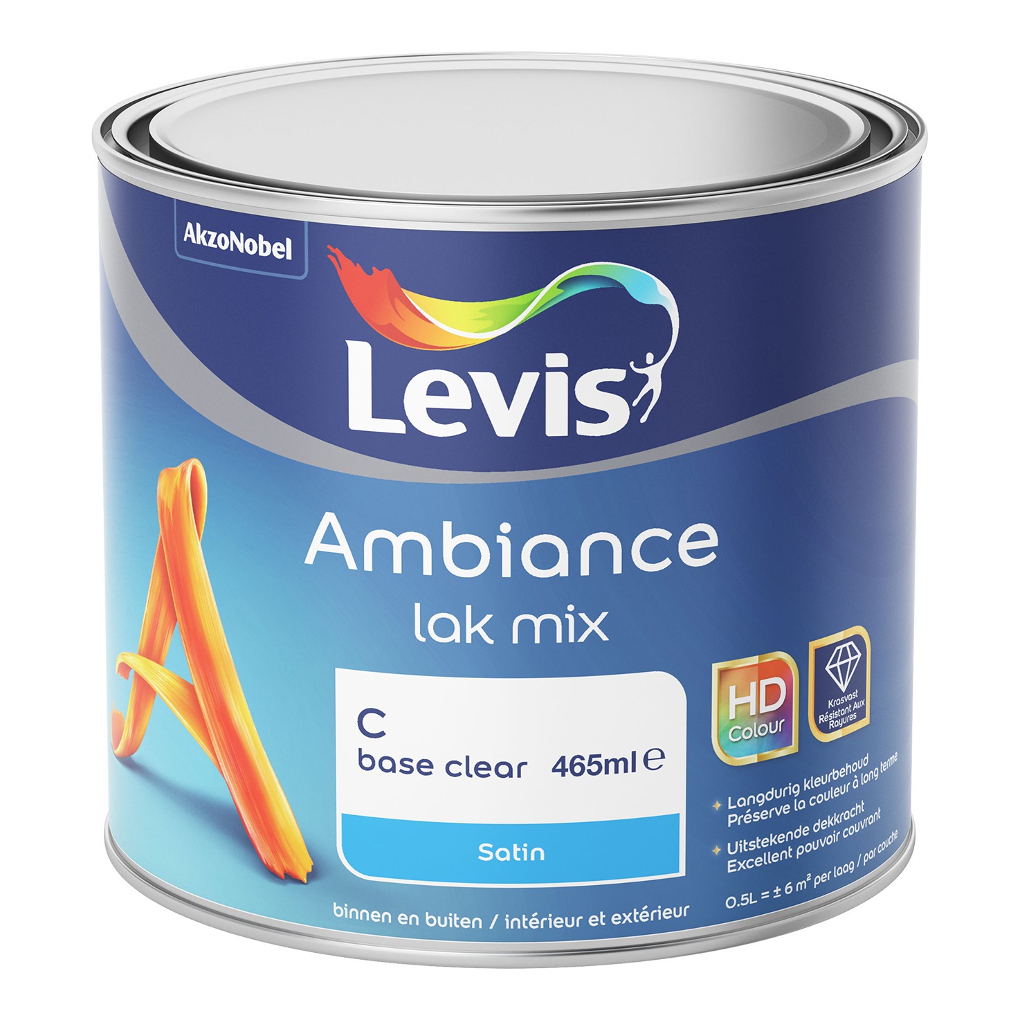 Levis Ambiance Lak Satin Mix Base C - 0.5l
