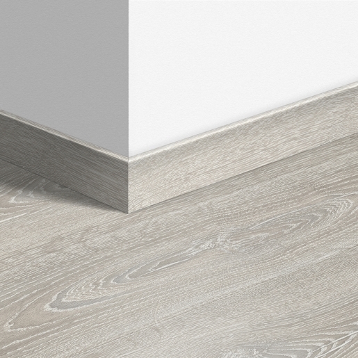 Quick-Step sol stratifié - Plinthe standard 3560 Chêne gris classique patiné - Pack 6 pièces