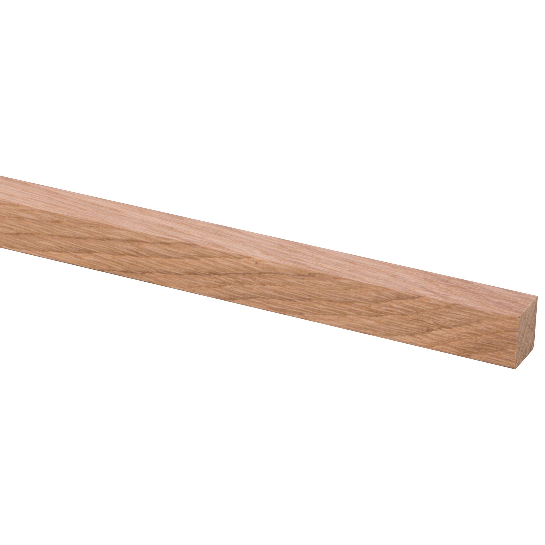 Deuraanslaglat eiken 17x15mm - 210cm
