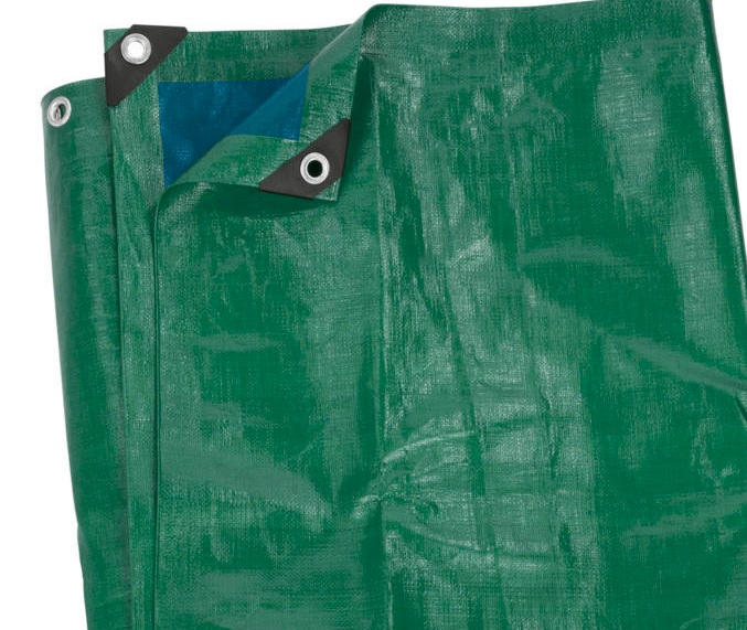 Bâche de couvrage vert 10x12m 120gr