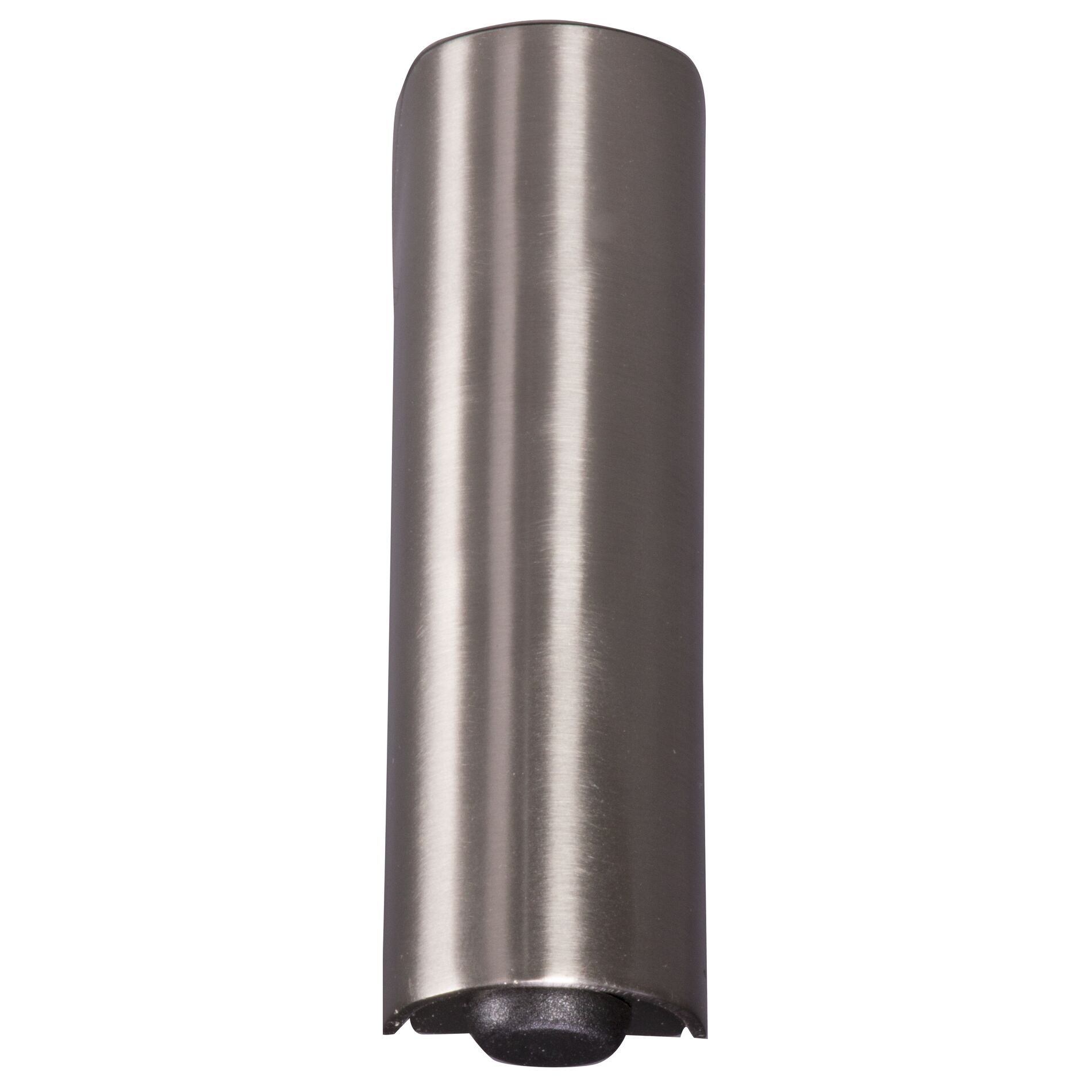 Pied ovale inox look 30x75mm, 10cm