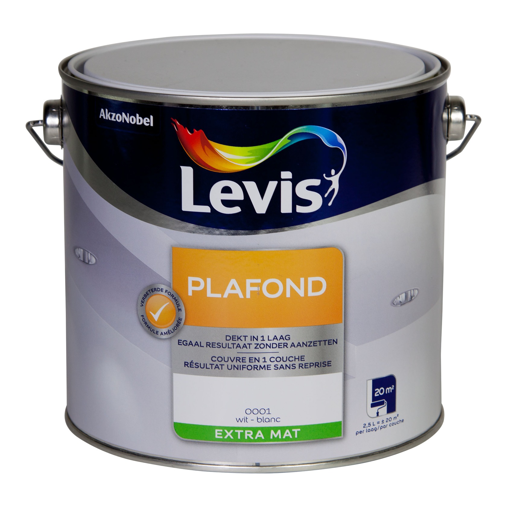 Levis Plafond 2.5l Wit