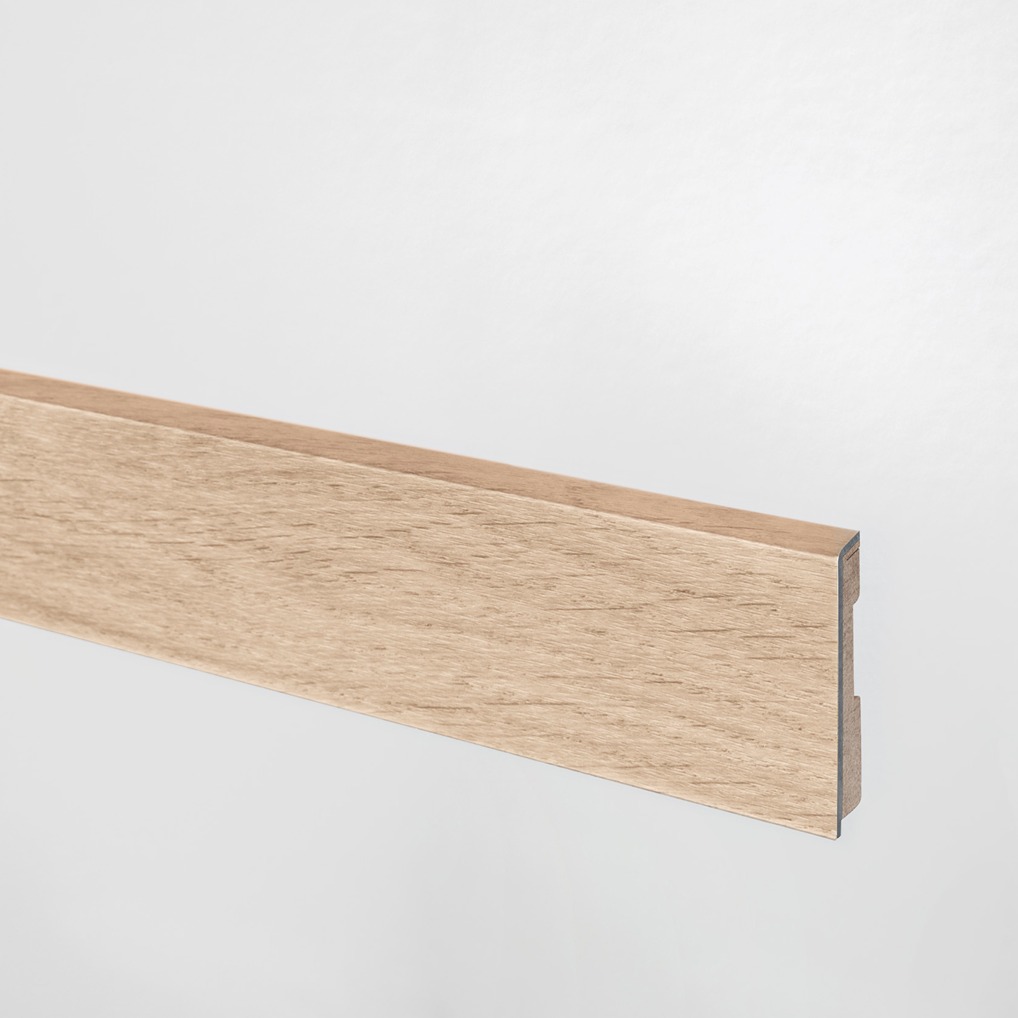 Floorify standaardplint S001 Paris Tan 2000x61x9.5mm