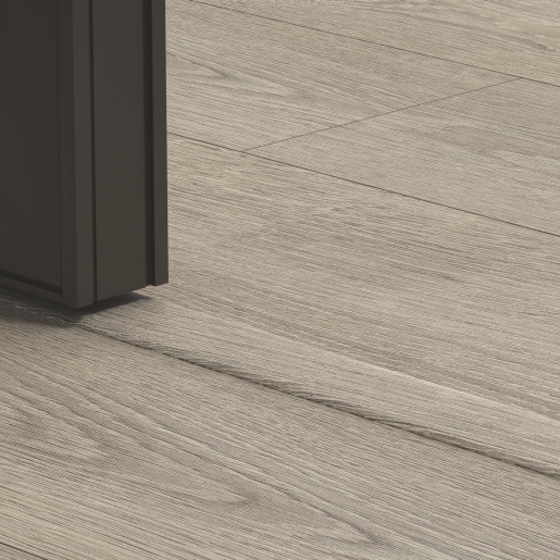 Quick-Step sol stratifié - Profilé Incizo 1405 Chêne vieilli gris clair 2150x48x13mm