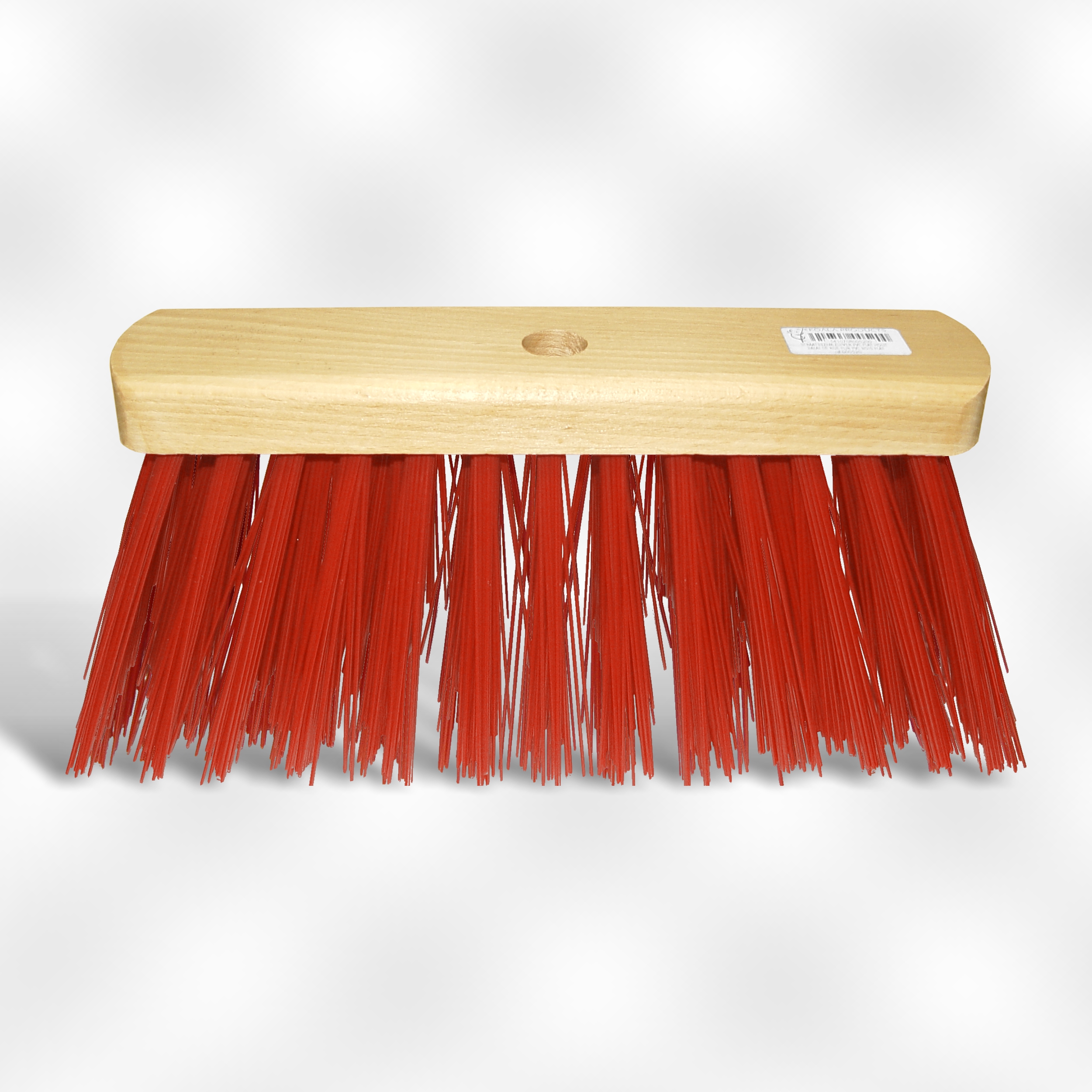 Balai De Rue Pur Pvc Bois Naturel Laqué 30cm