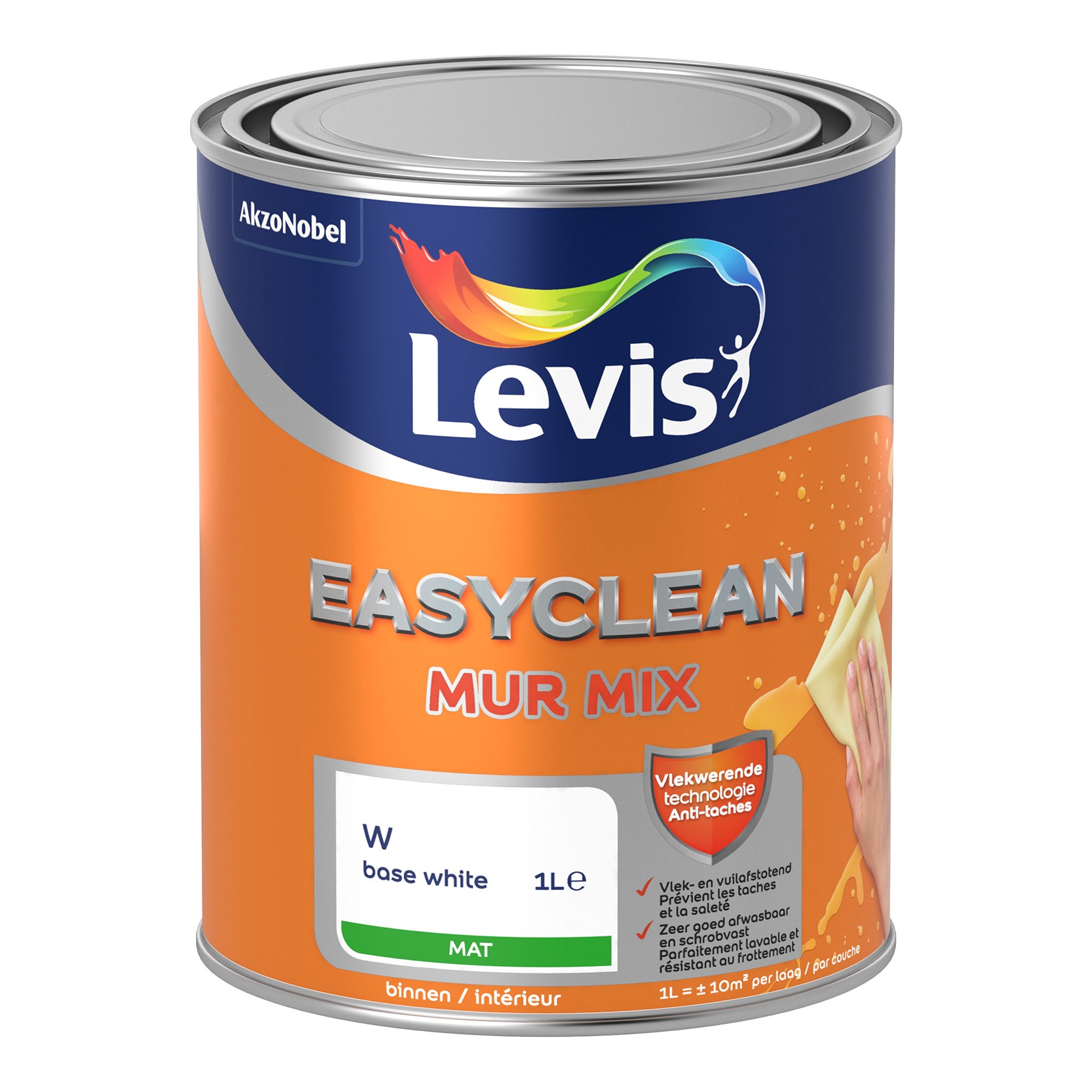 Levis EasyClean Mur Mat Mix Base W - 1l