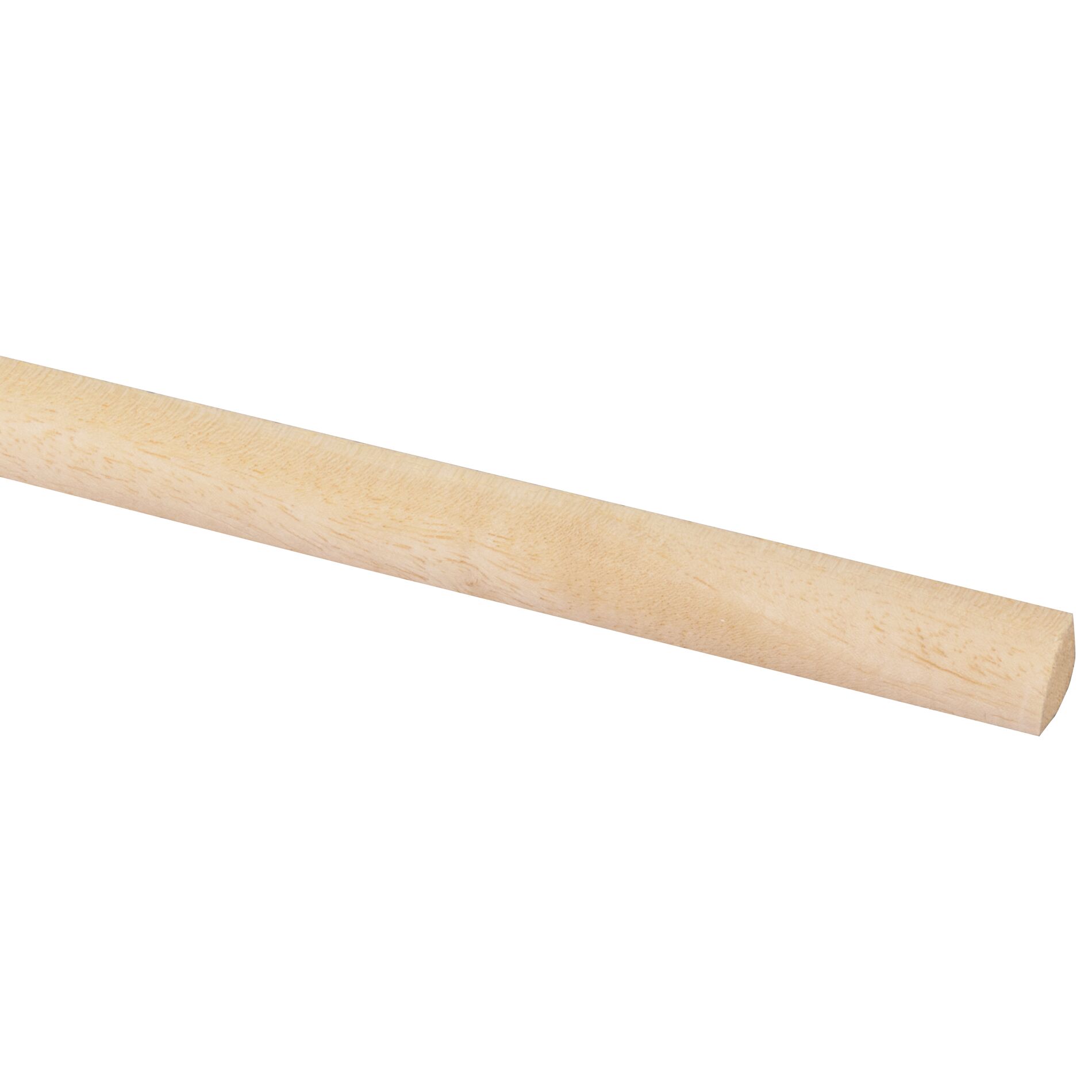 Moulure quart de rond bois dur blanc 11x11 270cm