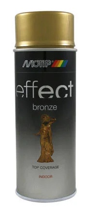 Motip Effect Bronze Spray 400ml Goud (art 303001)