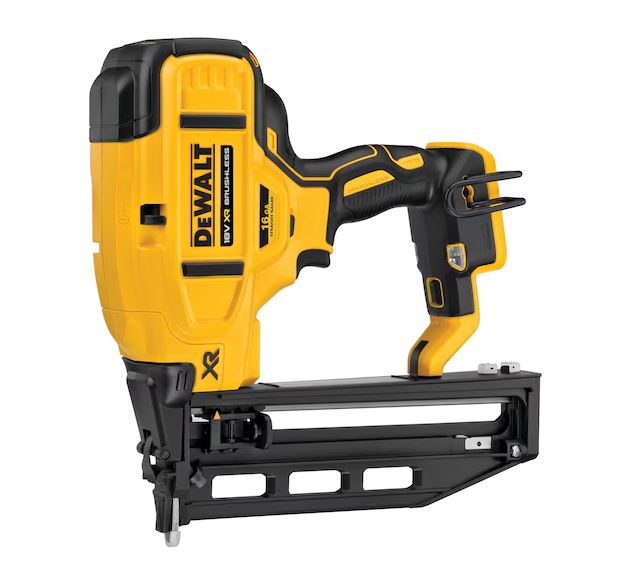 DeWalt 18V XR brushless 16Ga afwerktacker (recht) zonder accu/lader