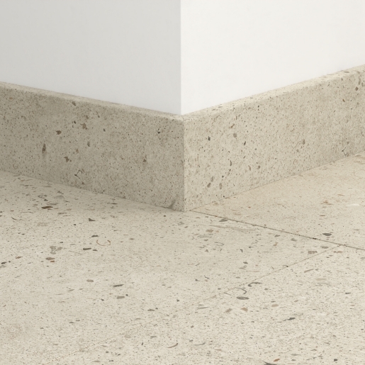 Quick-Step vinyle - Plinthe standard 40275 Béton huître 2400x58x12mm