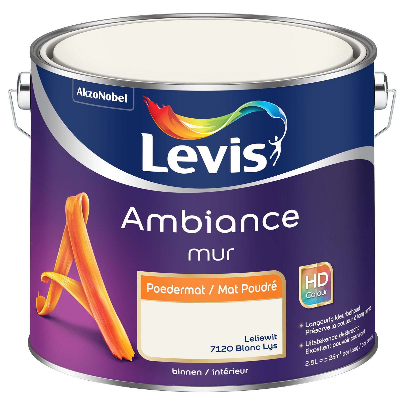 Levis Ambiance Mur Poedermat 2.5l Leliewit