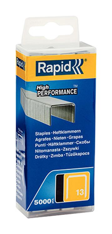 Rapid agrafes galvanisées 13/10mm (5000pcs)