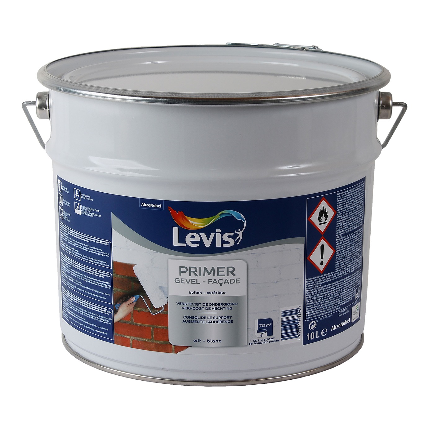 Levis Primer Gevel 10l Wit