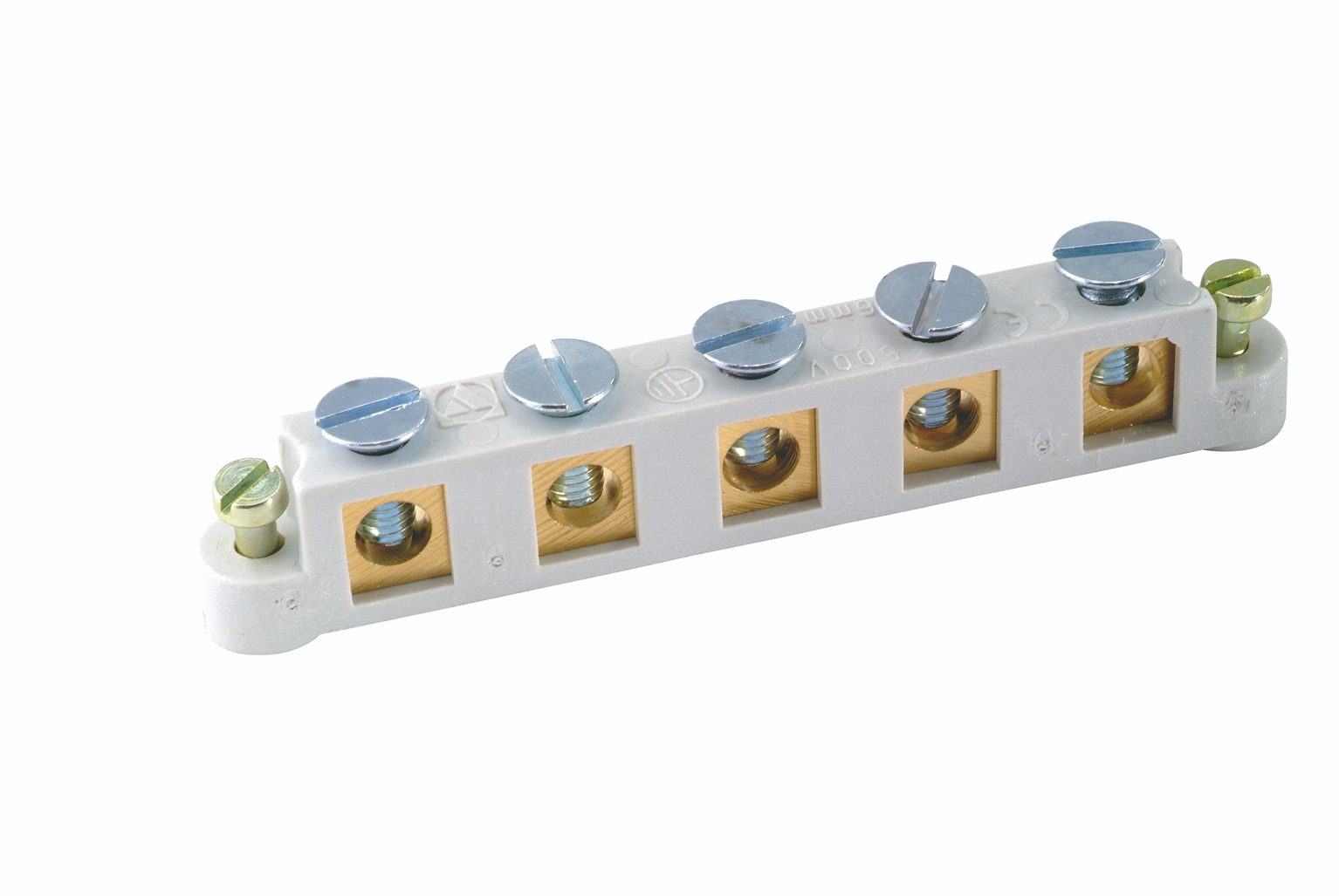 SUPPORT 5X BORNES � VIS 6MM
