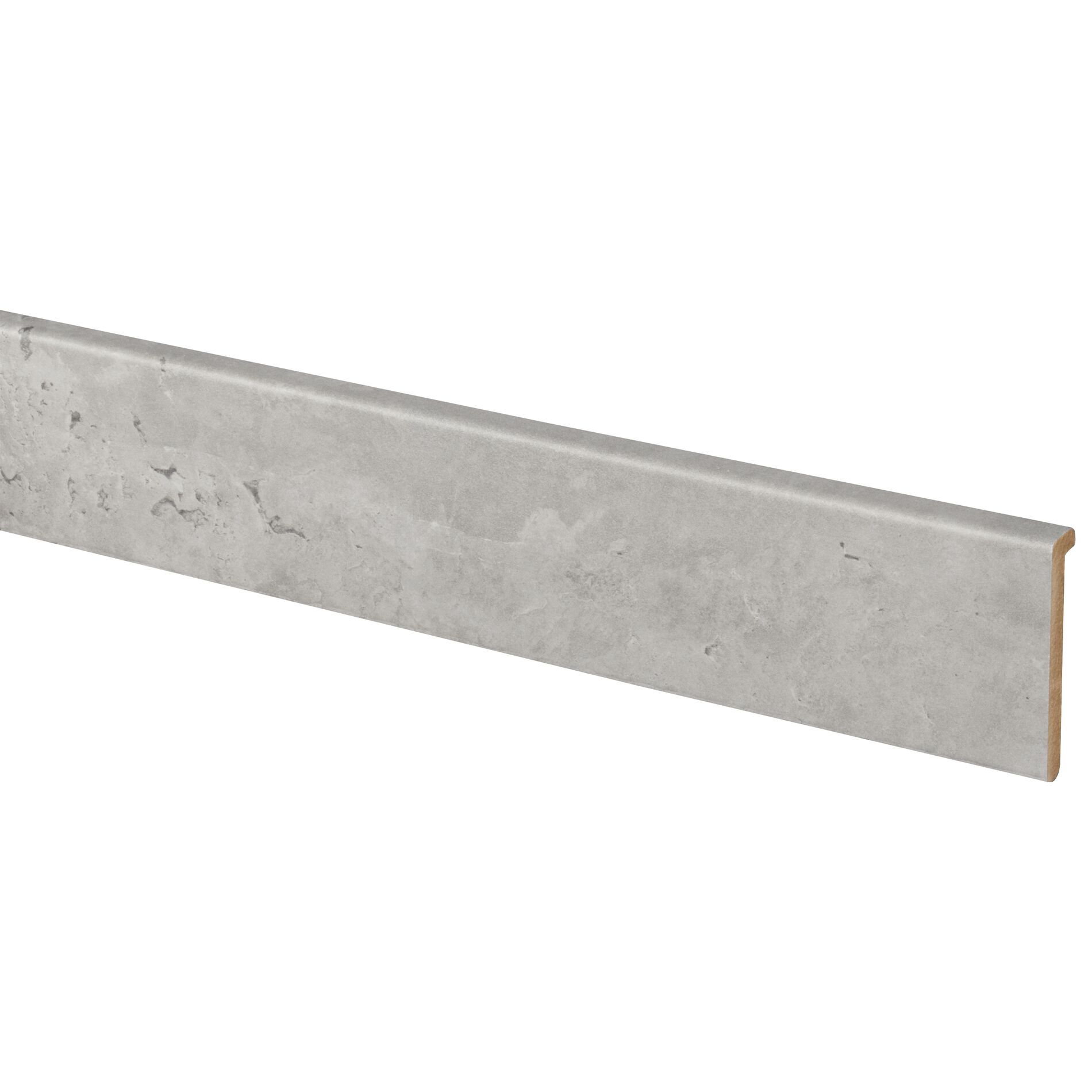 Cando profil d'escalier ouvert ciment look 130x5,6cm