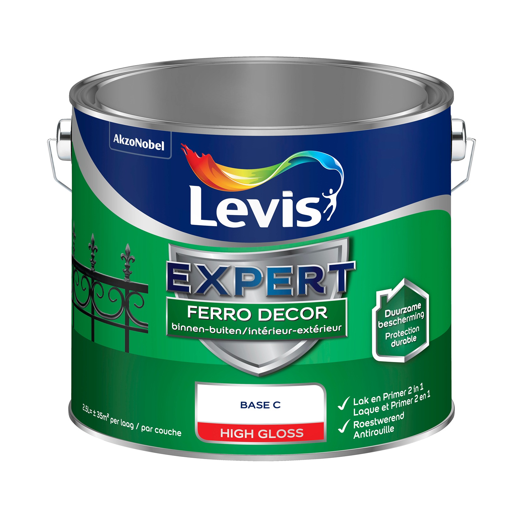 Levis Expert Ferro Decor Hooglans Mix Base C - 2.5l