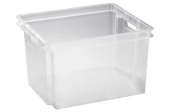 Crownest box 30l transparant 42.6x36.1x 26cm