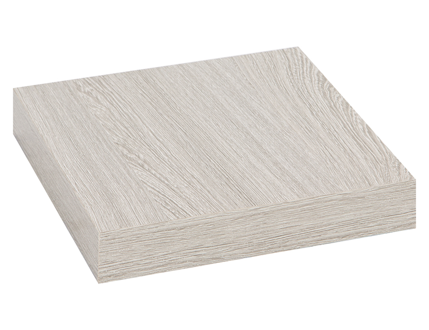 Wandtablet 23 cm grijze eik