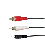 Fil mini jack >2RCA M 1.5m