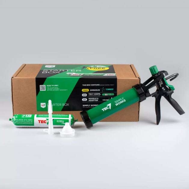 Tec7 Starter Box Worsten 12X400ml+6Nozzles+Omnigun