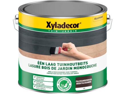 Xyladecor een laag tuinhoutbeits palissander 2.5L