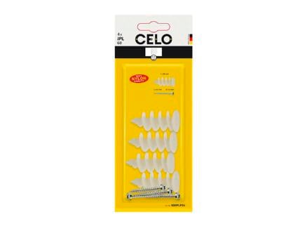 CELO BLISTER ISOLATIE SCHROEF IPL 60 + PZ 4.5X40MM 4 STUKS