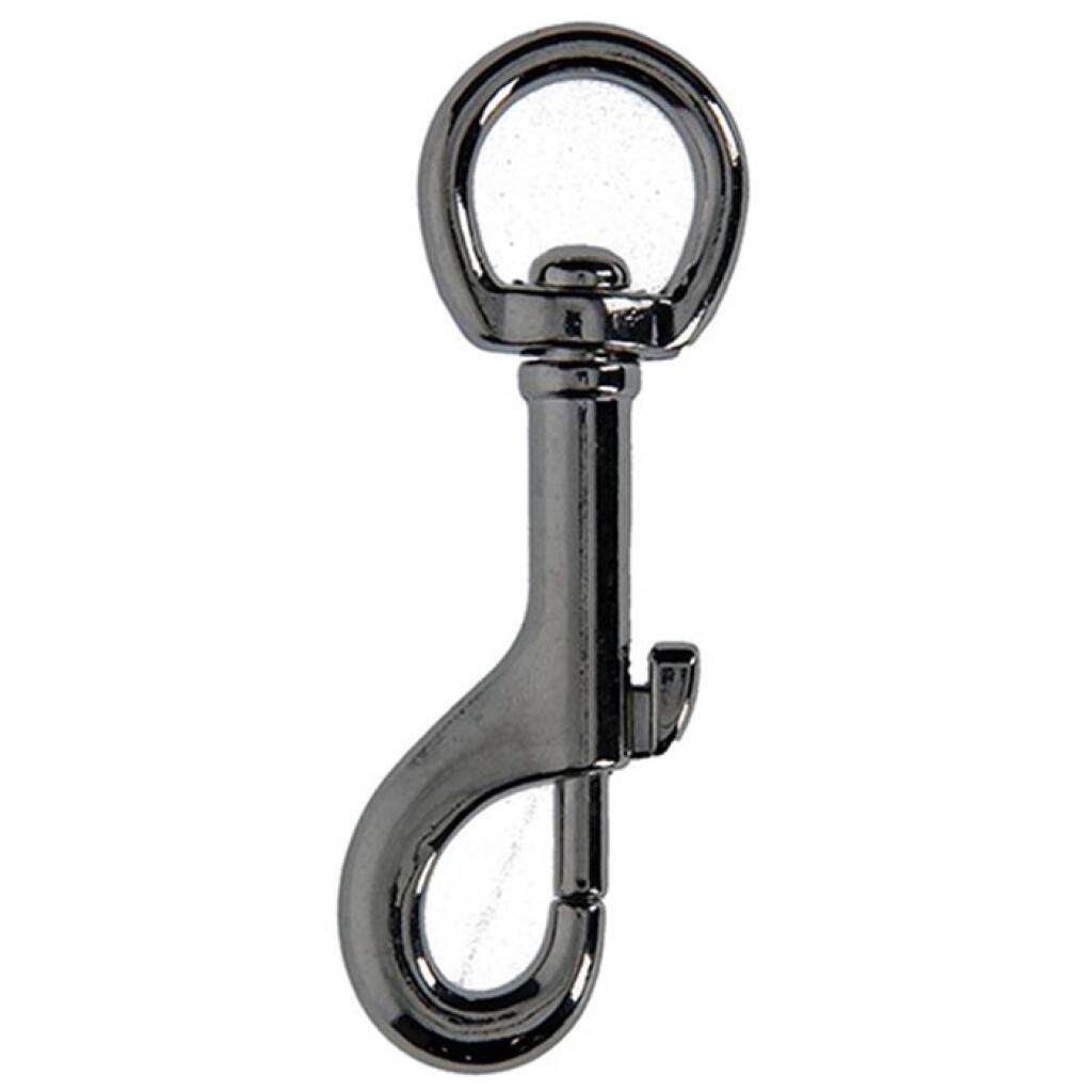 MACK 1 MUSKETONHAAK VERNIKKELD 80X20MM K
