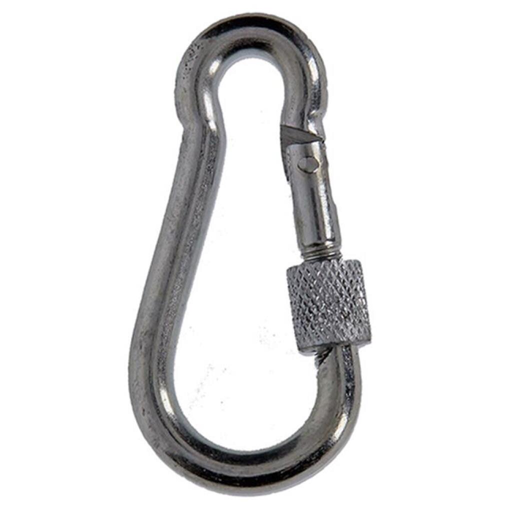 Mack 1 crochet carabine+ noix galvanisé 8mm K