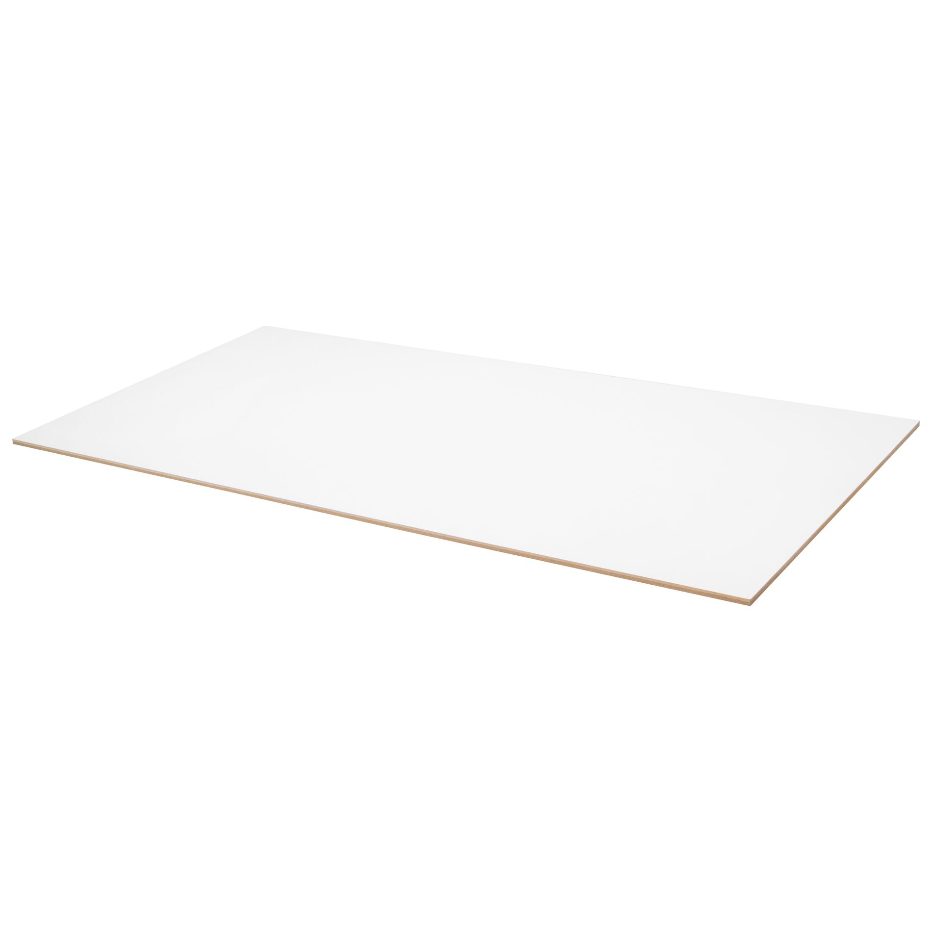 Panneau MDF film à peindre blanc 2 faces 122x61cm - 9mm (PEFC)