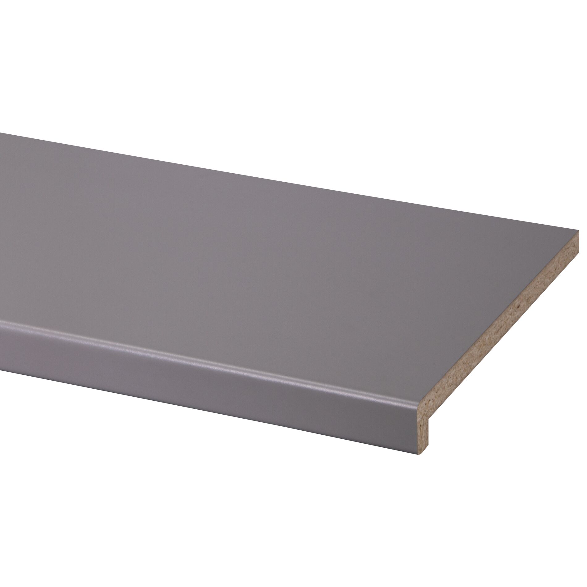 Cando vensterbank spaanplaat 38mm warm grijs 29x302cm