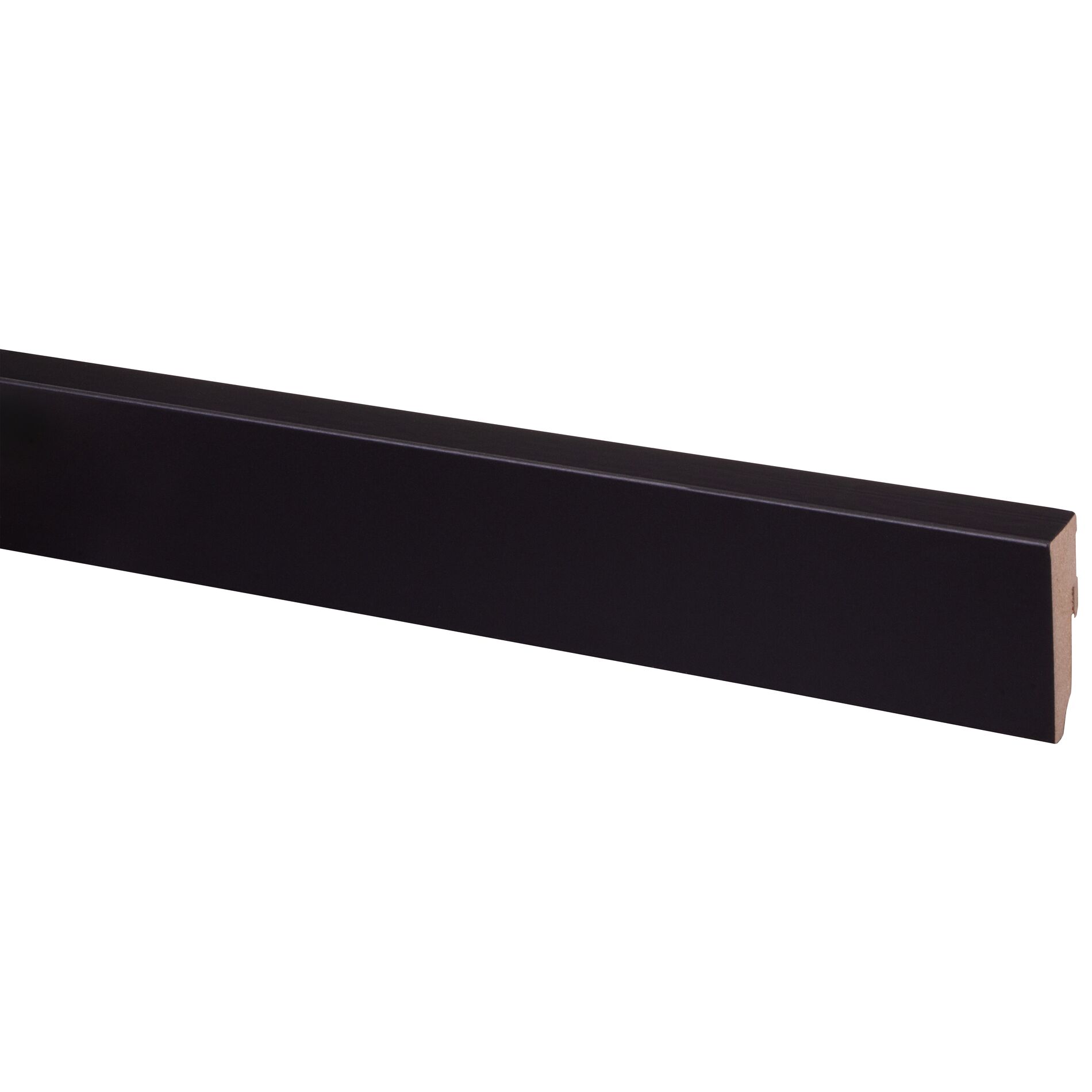 Cando plinthe bloc MDF noir 58x18mm 240cm