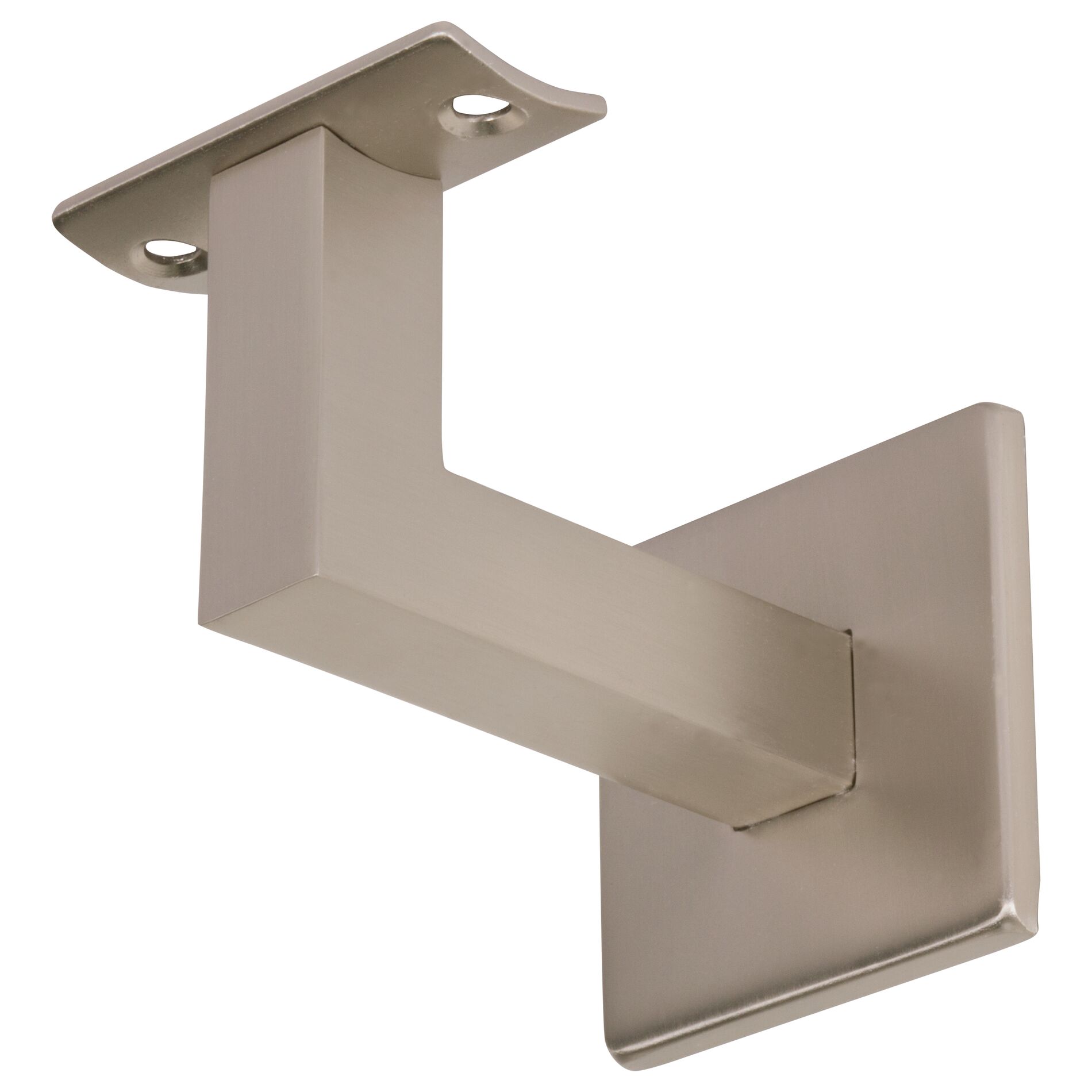 Cando Trapleuninghouder Milan Inox Look - 2 Stuks