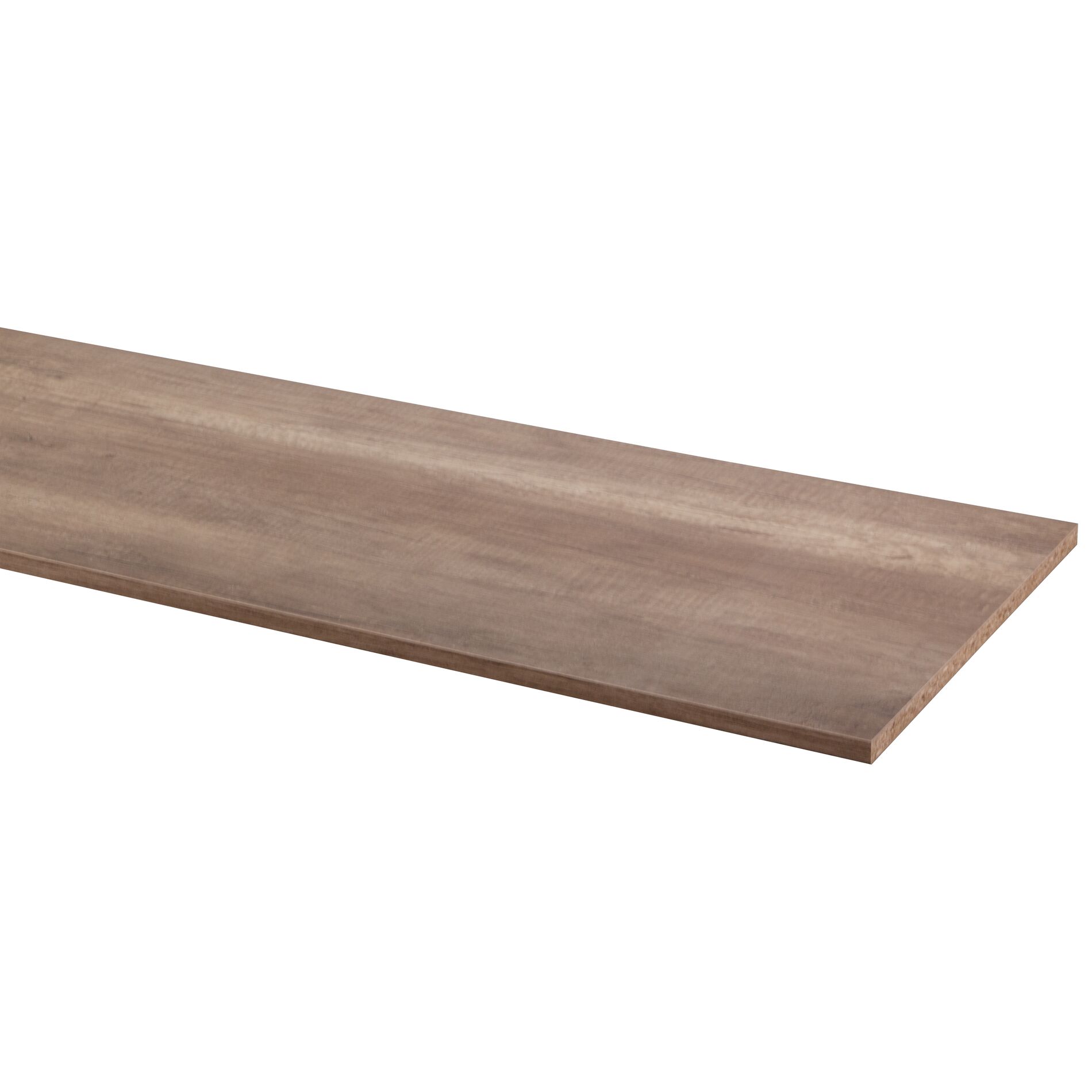 Cando panneau de meuble chêne foncé 250x40cm - 18mm (PEFC)