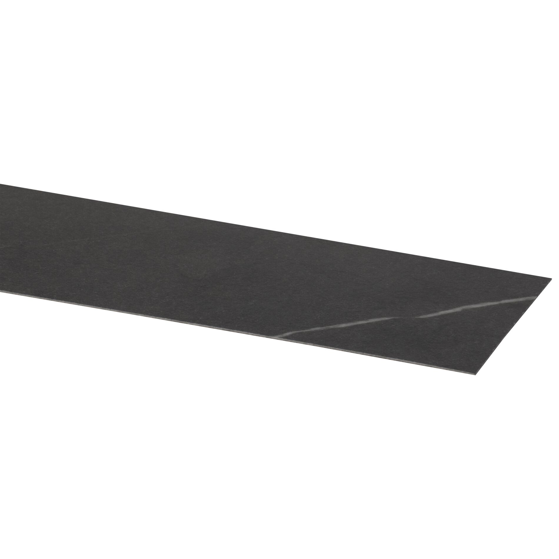Cando bande de chant pour plan de travail marbre noir 645x38mm 2pcs