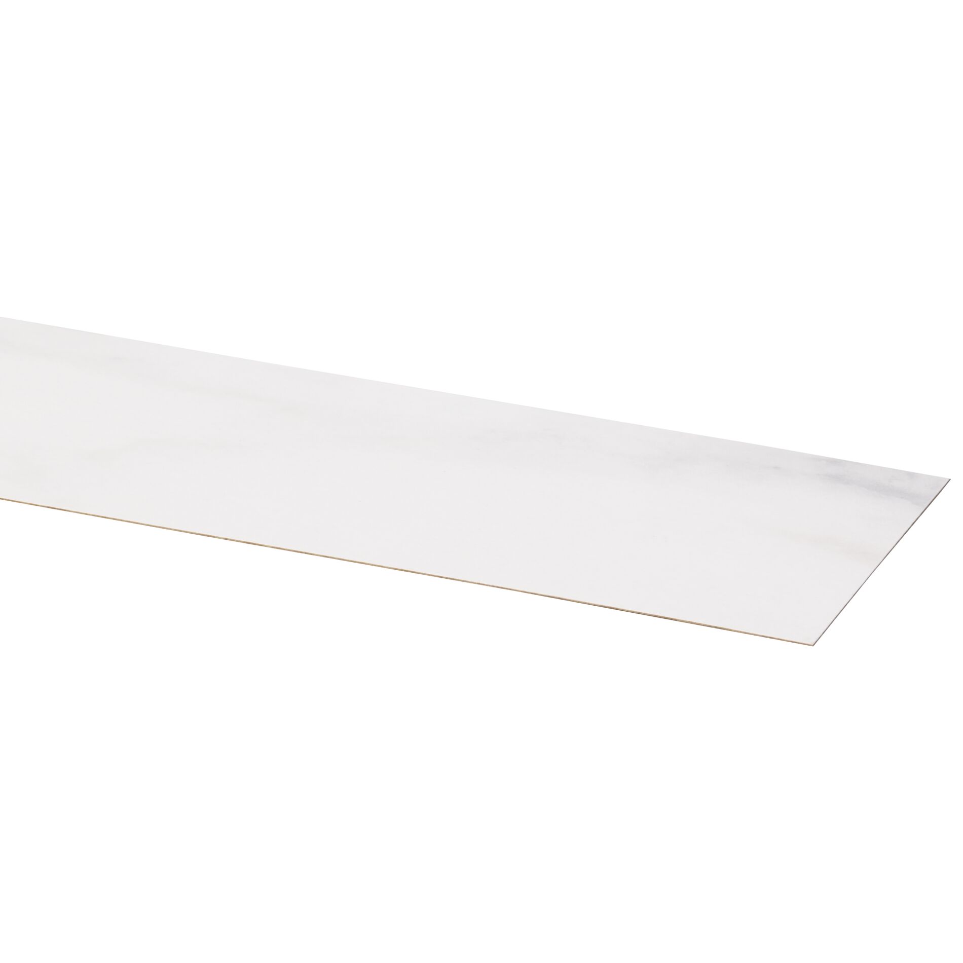 Cando bande de chant pour plan de travail blanc marble 645x38mm 2pcs