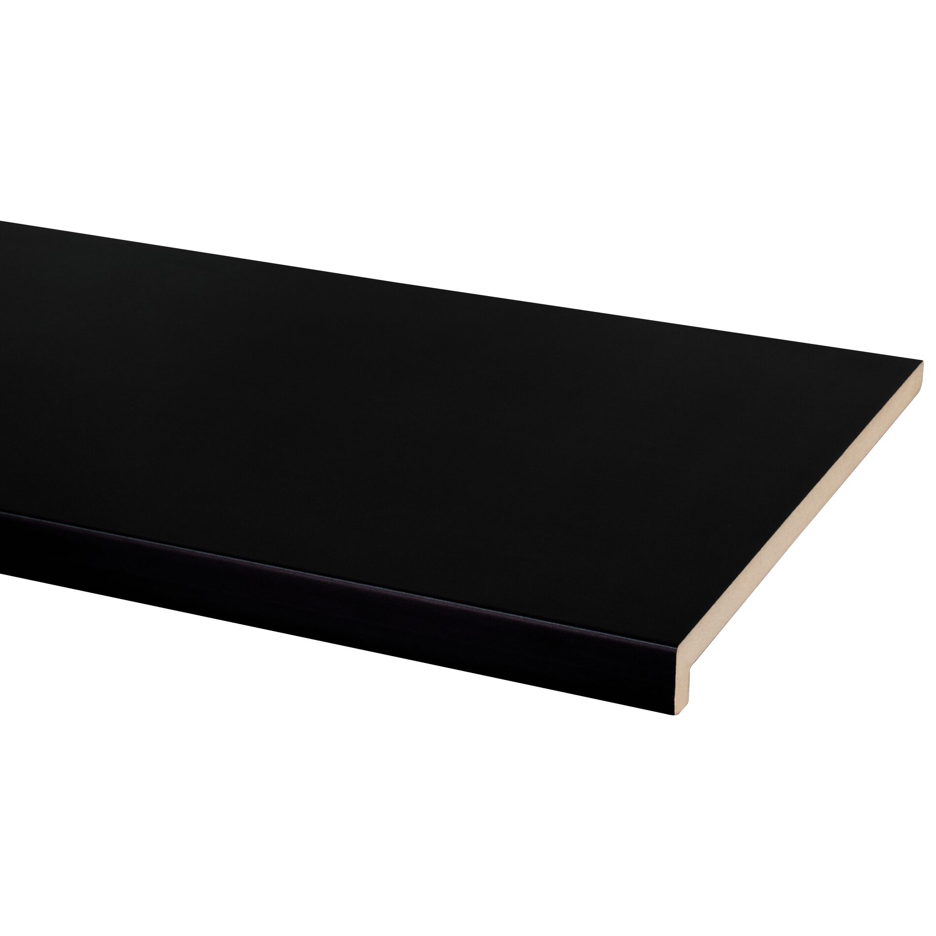 Cando vensterbank MDF 28mm zwart 30x250cm
