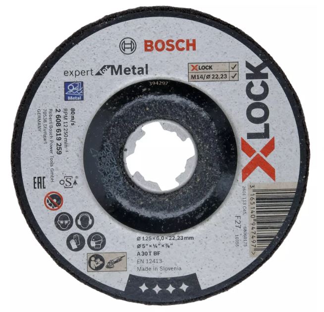BOSCH X-LOCK METAAL 125X6.0