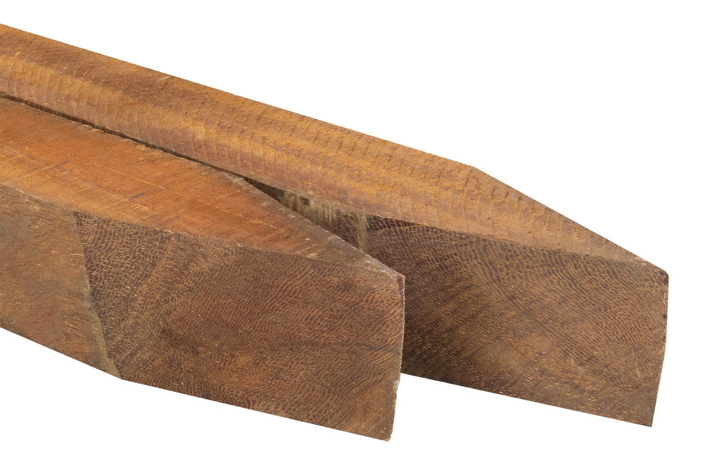 Paal vierkant exotisch gepunt 40x40x400mm