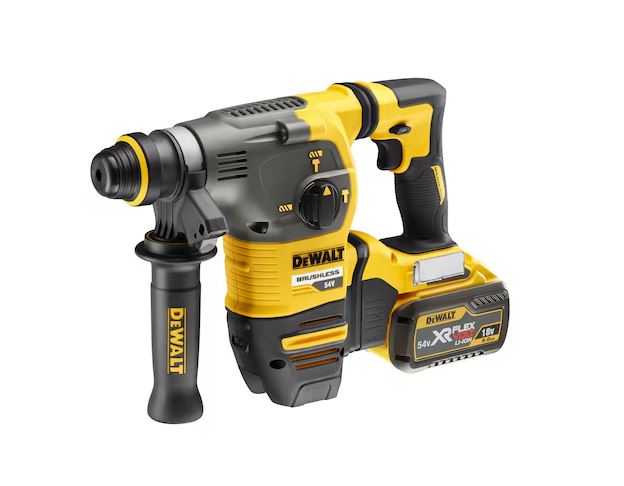 DeWalt 54V XR flexvolt SDS+ combihamer 2x 9.0Ah