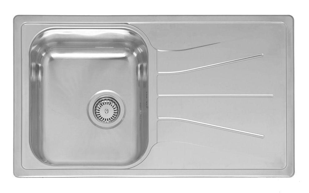 Reginox spoelbak Diplomat Eco 10 86x50cm RVS