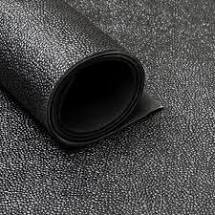 Rubber mat rijstkorrel zwart 3mm 140cm op afsnijding