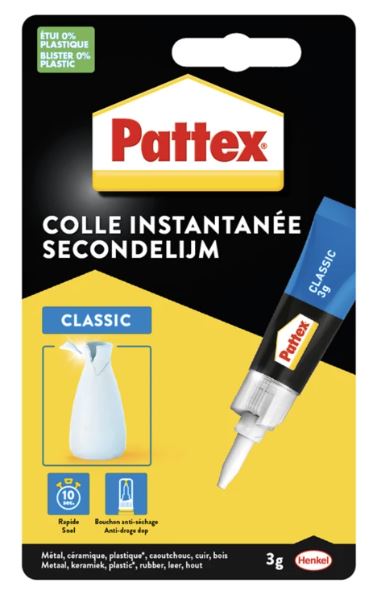 Pattex Colle Instantanée 3Gr