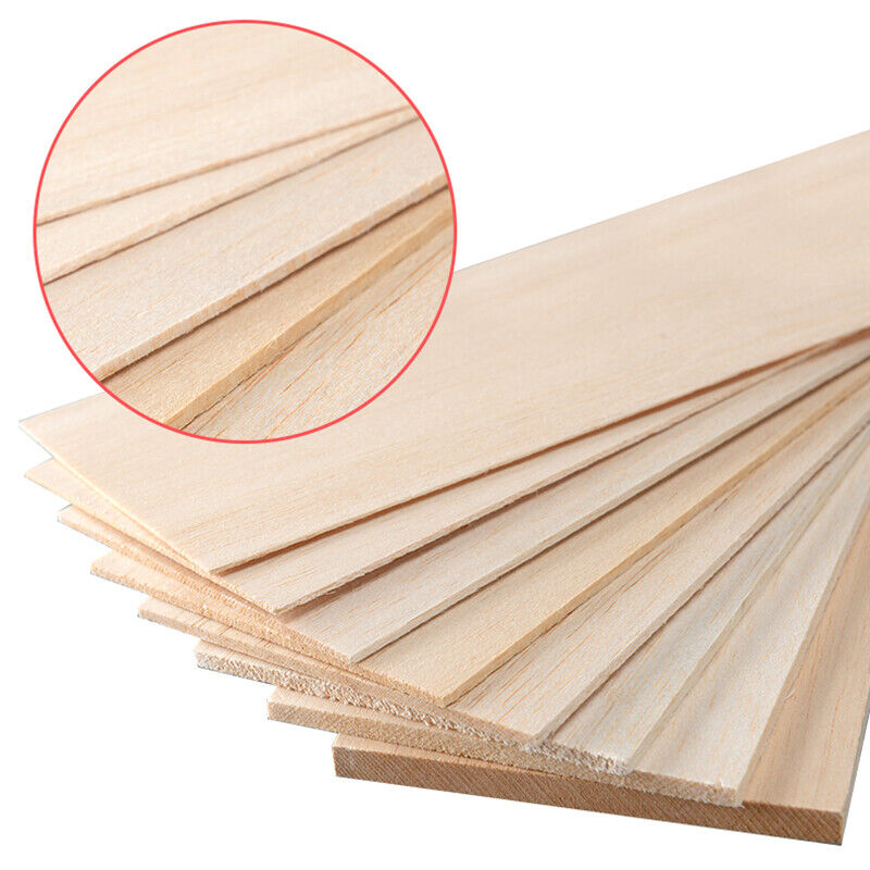 Balsahout plank 1x100mm - 100cm