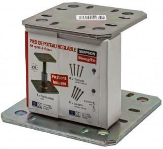 Simpson Verstelbare Kolomvoet Kit APB100/150