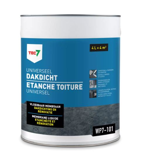 Wp7-101 Etanche Toiture Universel 4L