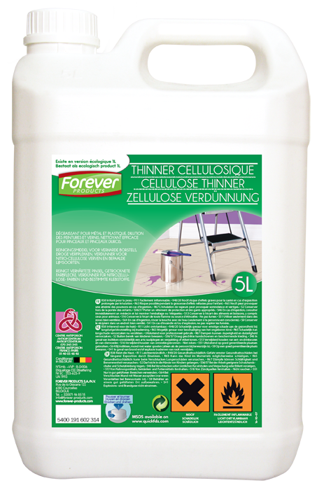 Thinner cellulosique Forever 5L