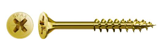 Spax pozi yellox 5x70 XL 125 pièces