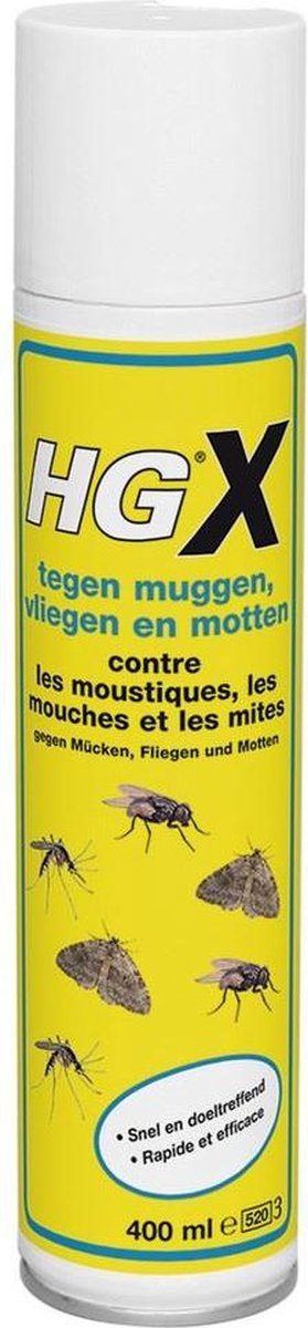 HGX Contre les moustiques, les mouches et les mites