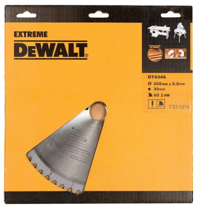 CZB adapté à Trespa®, 305x30x60t, HT, positif 5°, encoche 3,2mm