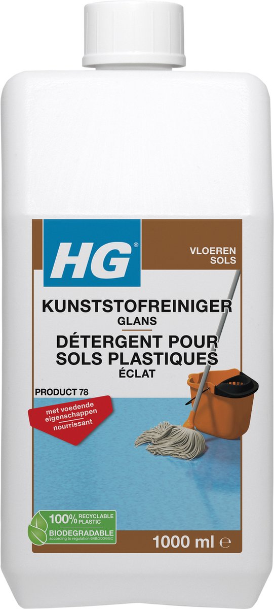 HG Voedende glansreiniger voor kunststof vloeren P78 1L